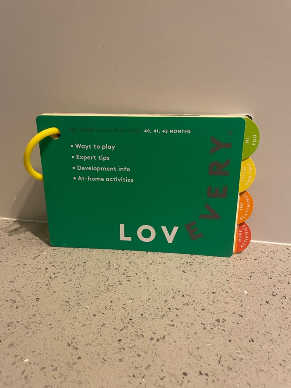 Lovevery  ‘The Storyteller’ Play Guide